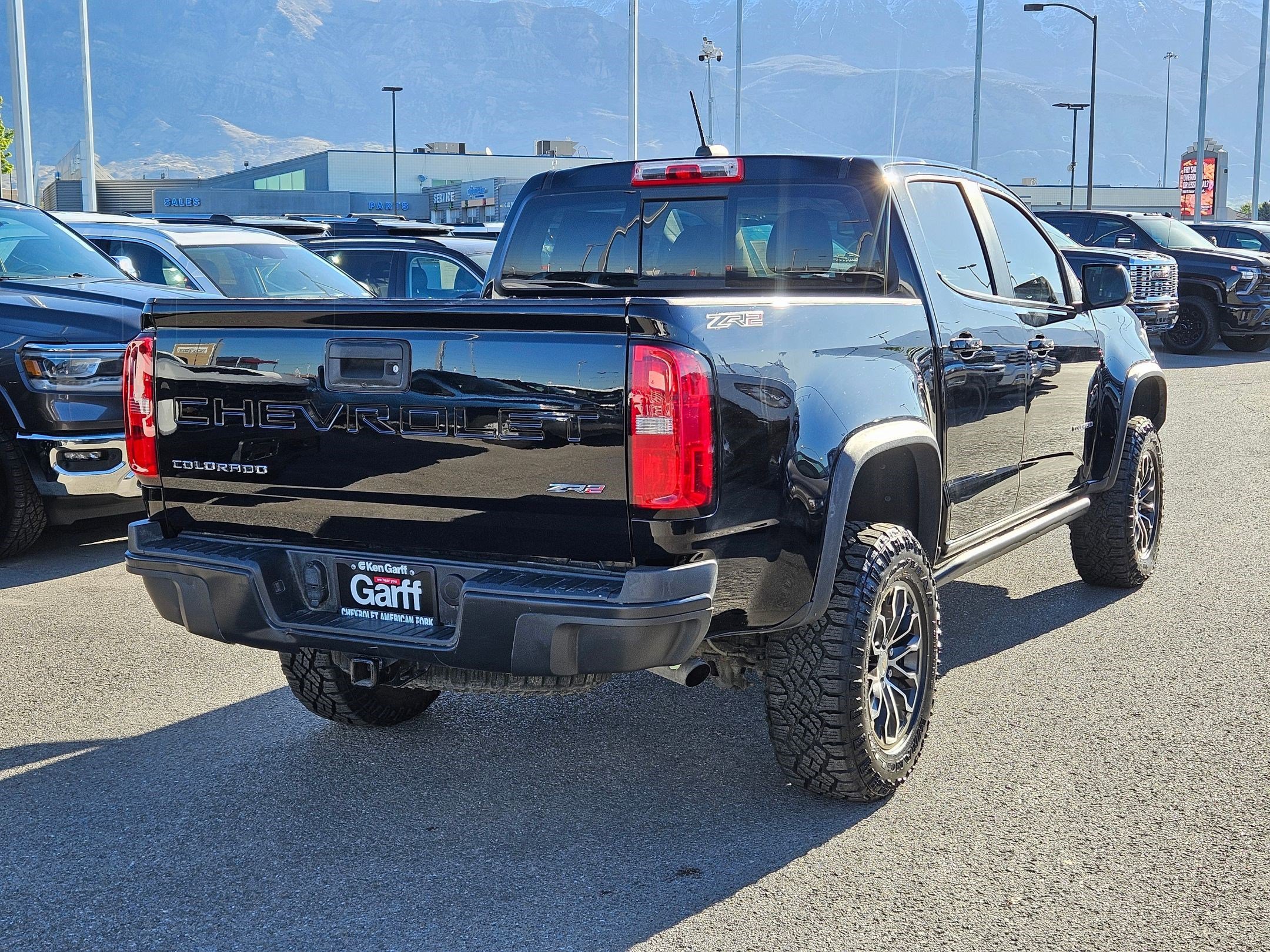 Used 2022 Black Chevrolet 4WD ZR2 image 3