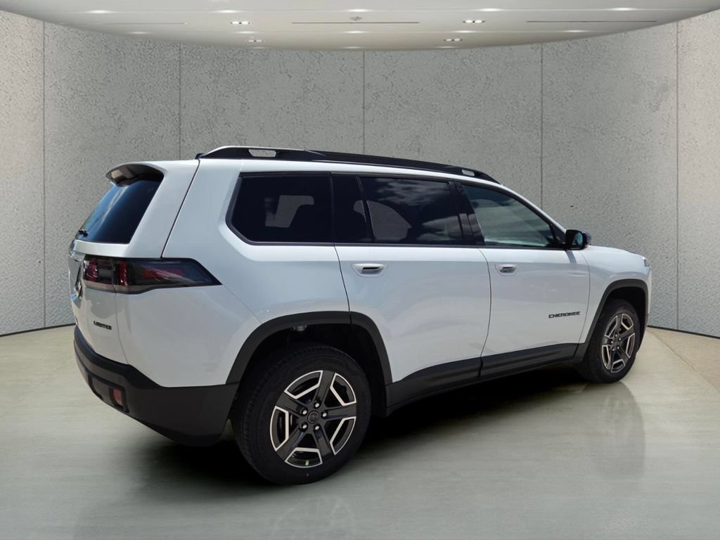 New 2026 Bright White Clear-Coat Exterior Paint Jeep Limited image 4