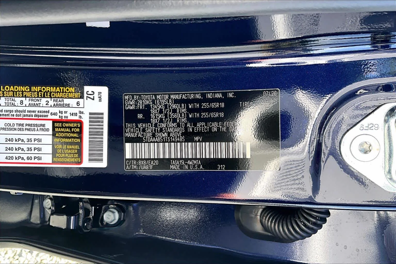 New 2026 Blueprint Toyota XLE image 22
