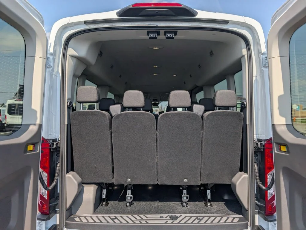 New 2026 Oxford White Ford Passenger Van XLT image 20