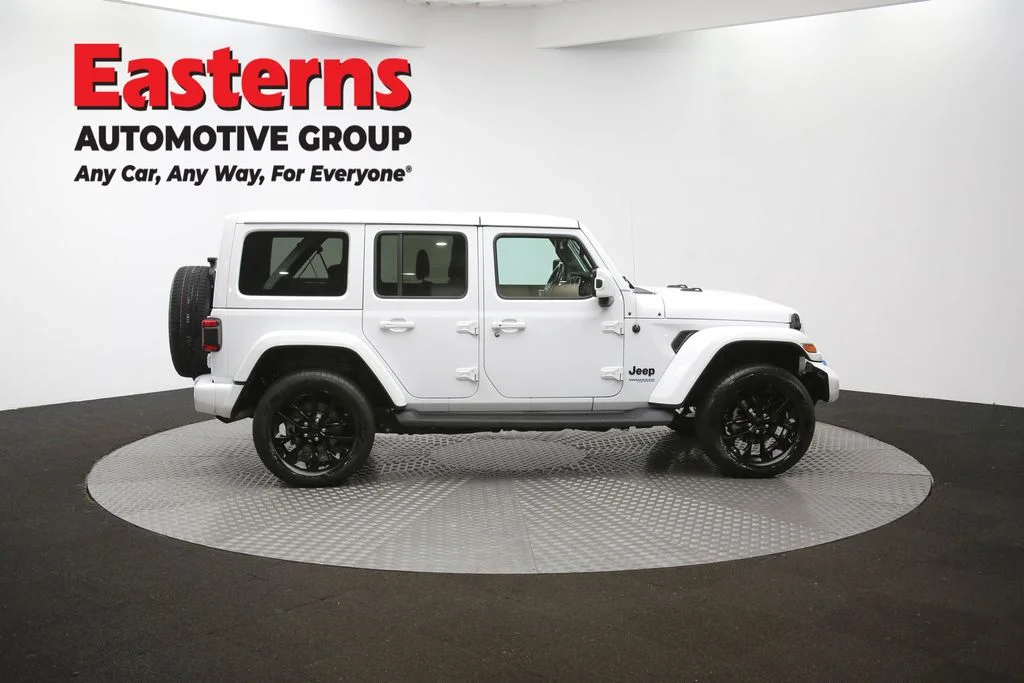 Used 2021 White Jeep Unlimited Sahara High Altitude 4xe image 45