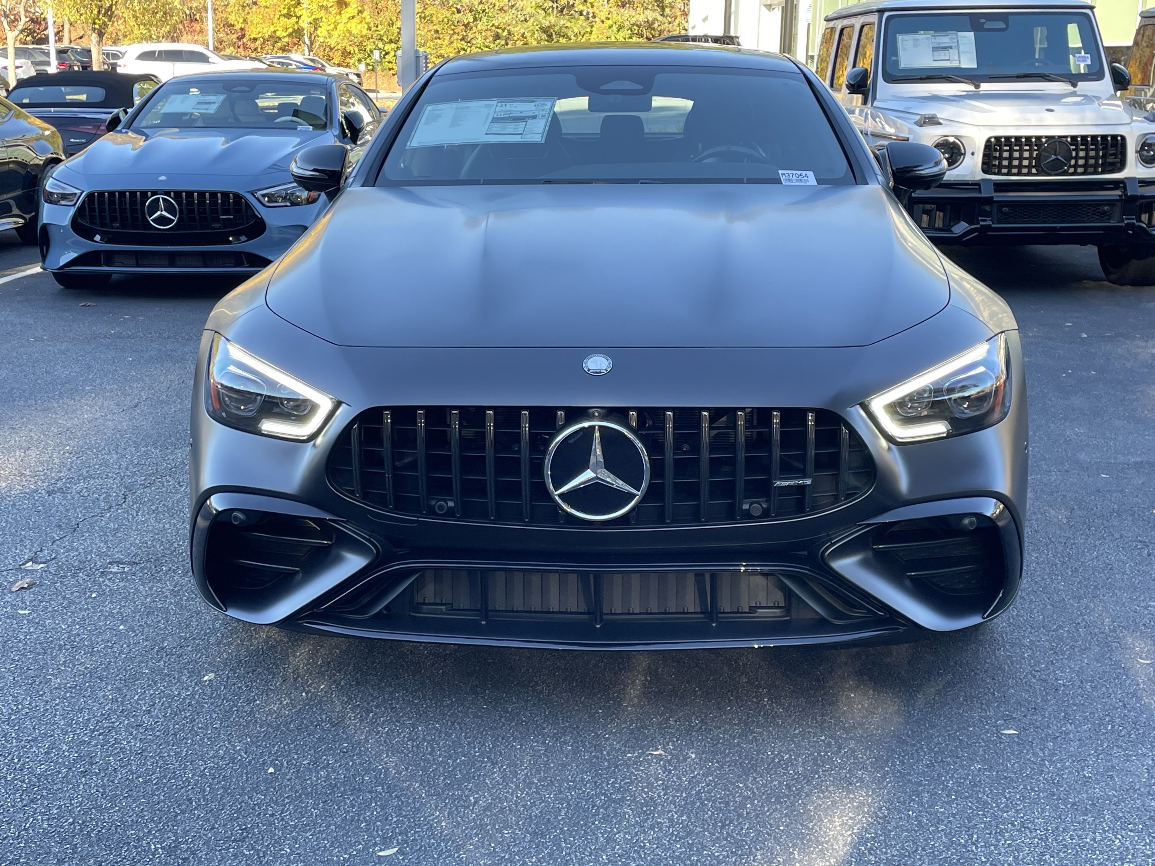 New 2026 MANUFAKTUR Graphite Grey Magno Mercedes-Benz AMG® GT 53 4-Door Coupe image 3