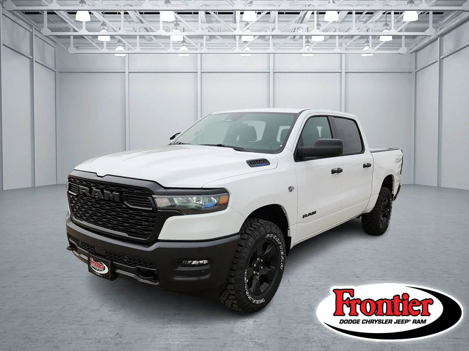 New 2026 Bright White Clear-Coat  Paint Ram WARLOCK CREW CAB 4X4 5