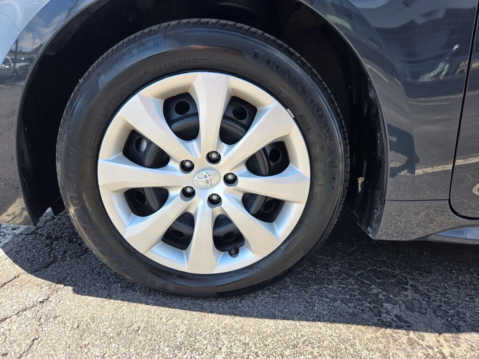 Used 2025 Black Toyota LE image 36