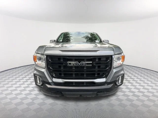 Used 2022 SATIN STEEL METALLIC GMC 4WD Elevation image 2