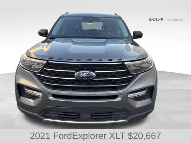 Used 2021 Gray Ford XLT image 3