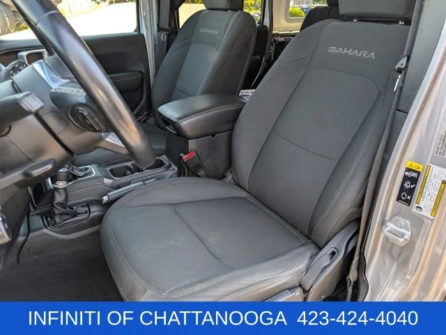 Used 2021 Silver Jeep Unlimited Sahara image 5