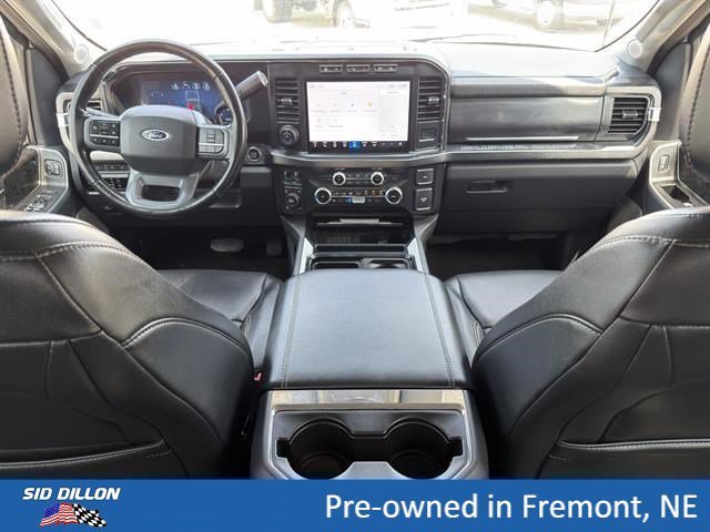 Used 2024 Star White Metallic Tri-Coat Ford LARIAT image 9