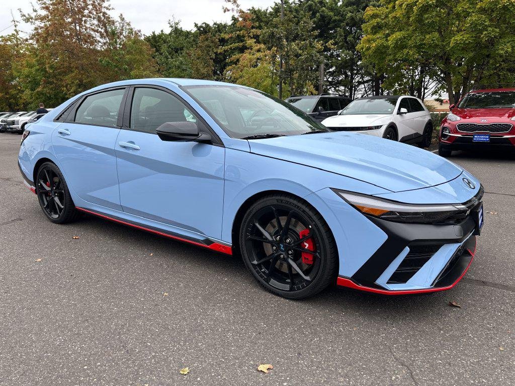 New 2026 Blue Hyundai Sedan image 8
