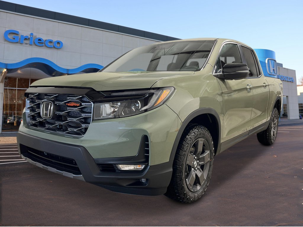 New 2026 Ash Green Metallic Honda TrailSport image 1