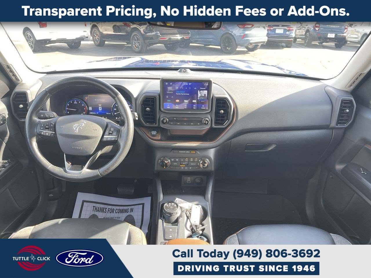Used 2023 ATLAS BLUE METALL Ford Outer Banks image 2