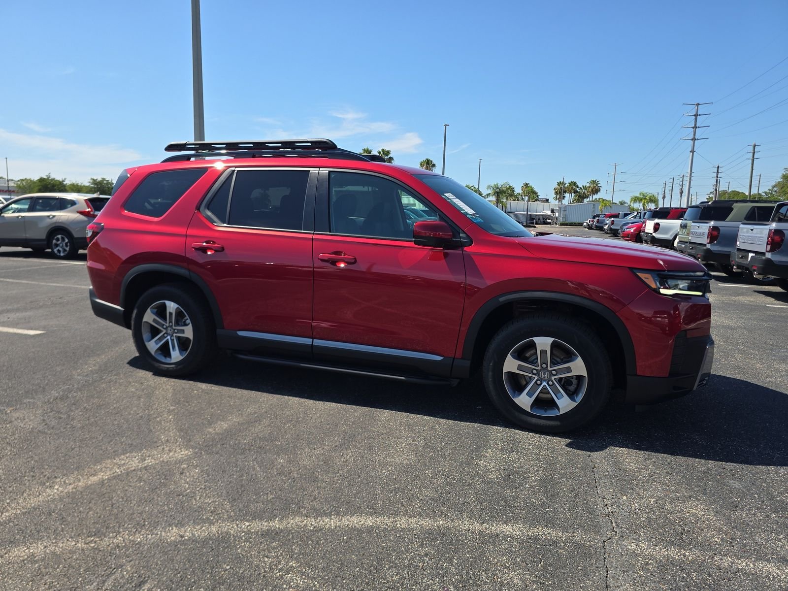 New 2026 Red Honda EX-L image 2