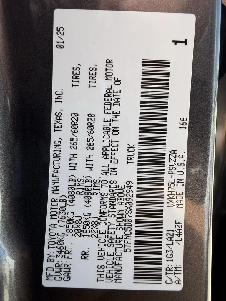Used 2025 Gray Toyota Platinum image 33