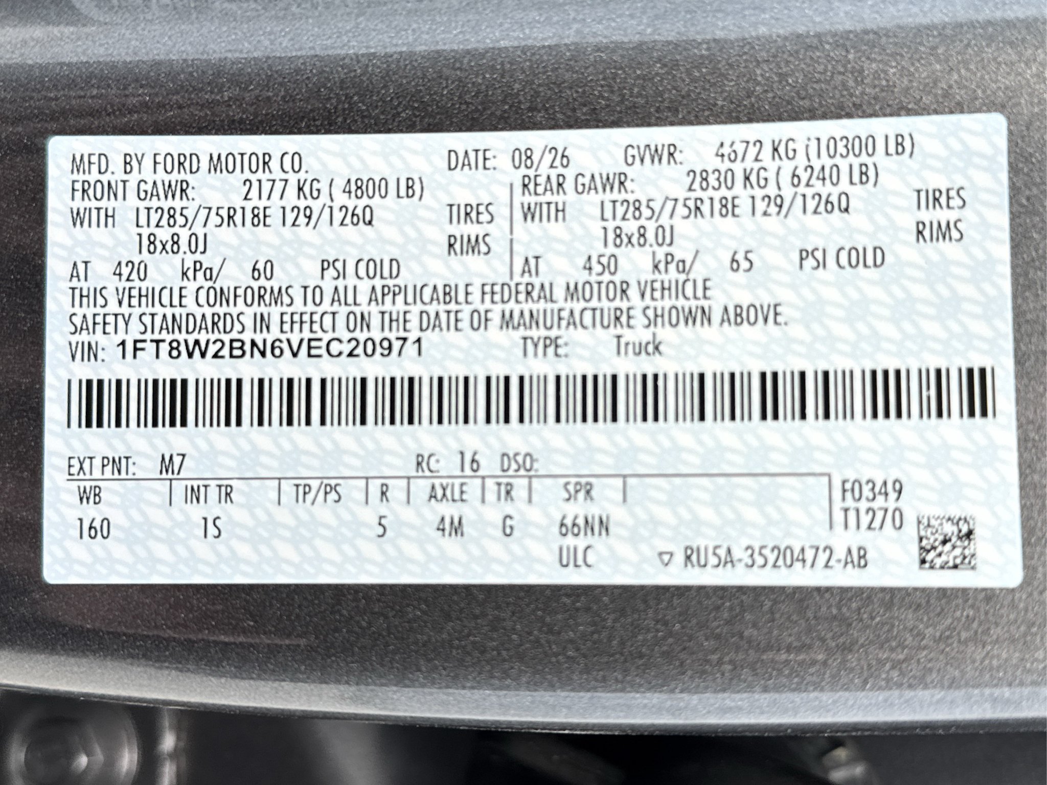 New 2027 Carbonized Gray Metallic Ford XL image 28