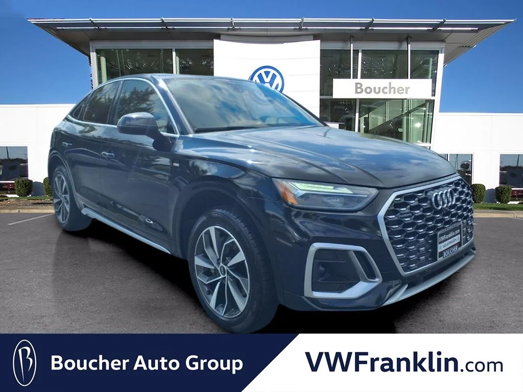 Used 2022 Black Audi 45 S line Premium image 1