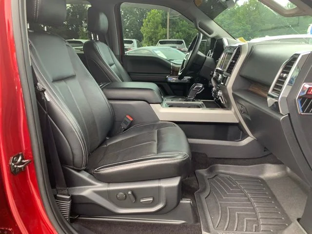 Used 2019 Ruby Red Metallic Tinted Clearcoat Ford Lariat image 17