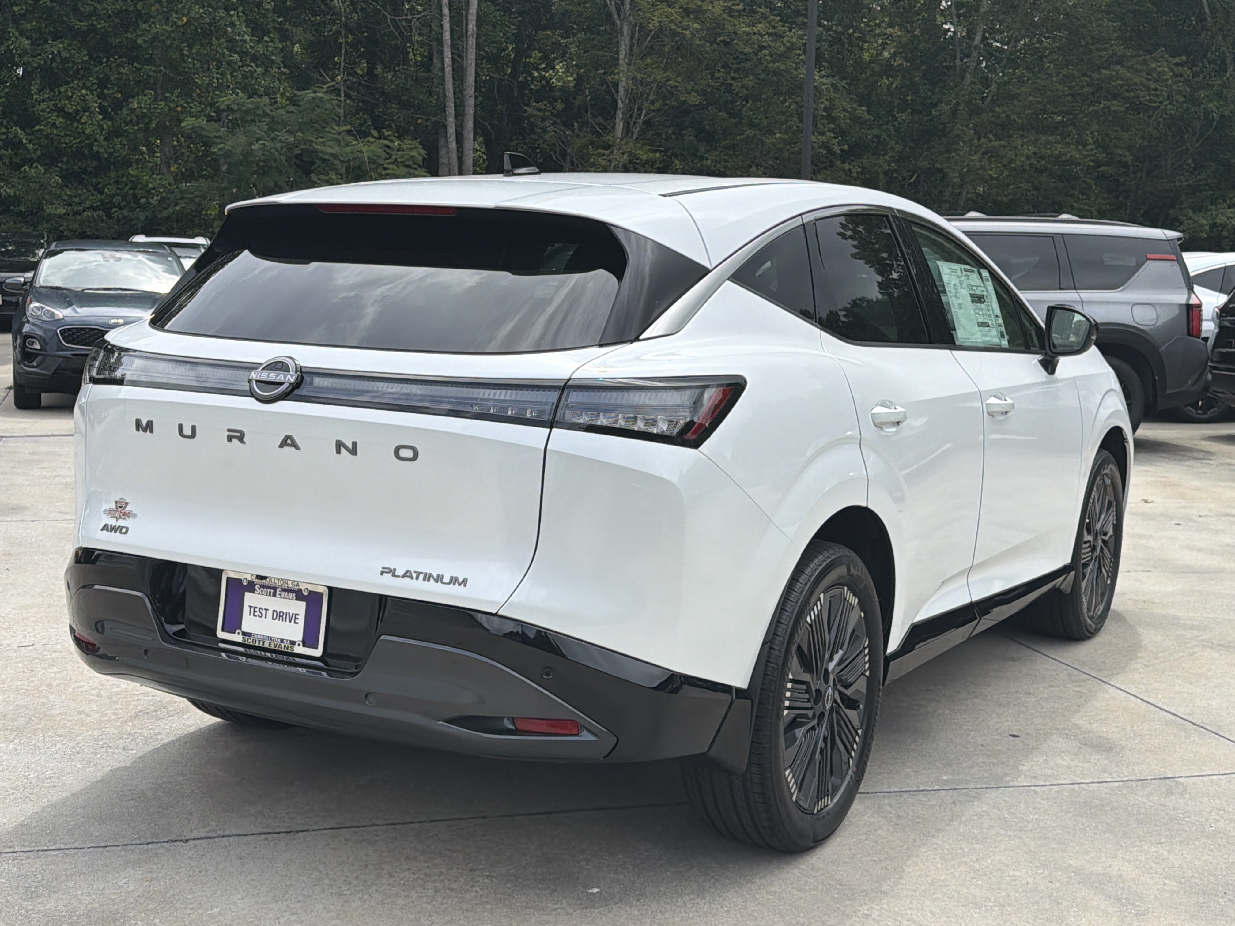 New 2026 Everest White Pearl Tricoat Nissan Platinum image 8