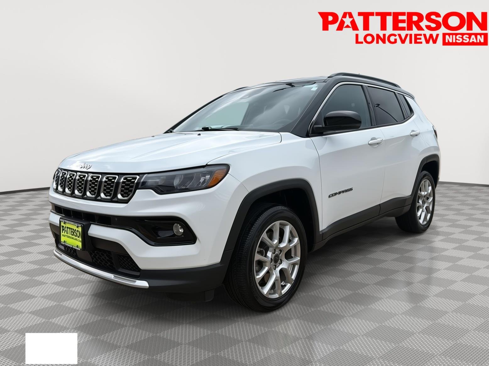 Used 2025 Bright White Clearcoat Jeep Limited image 4