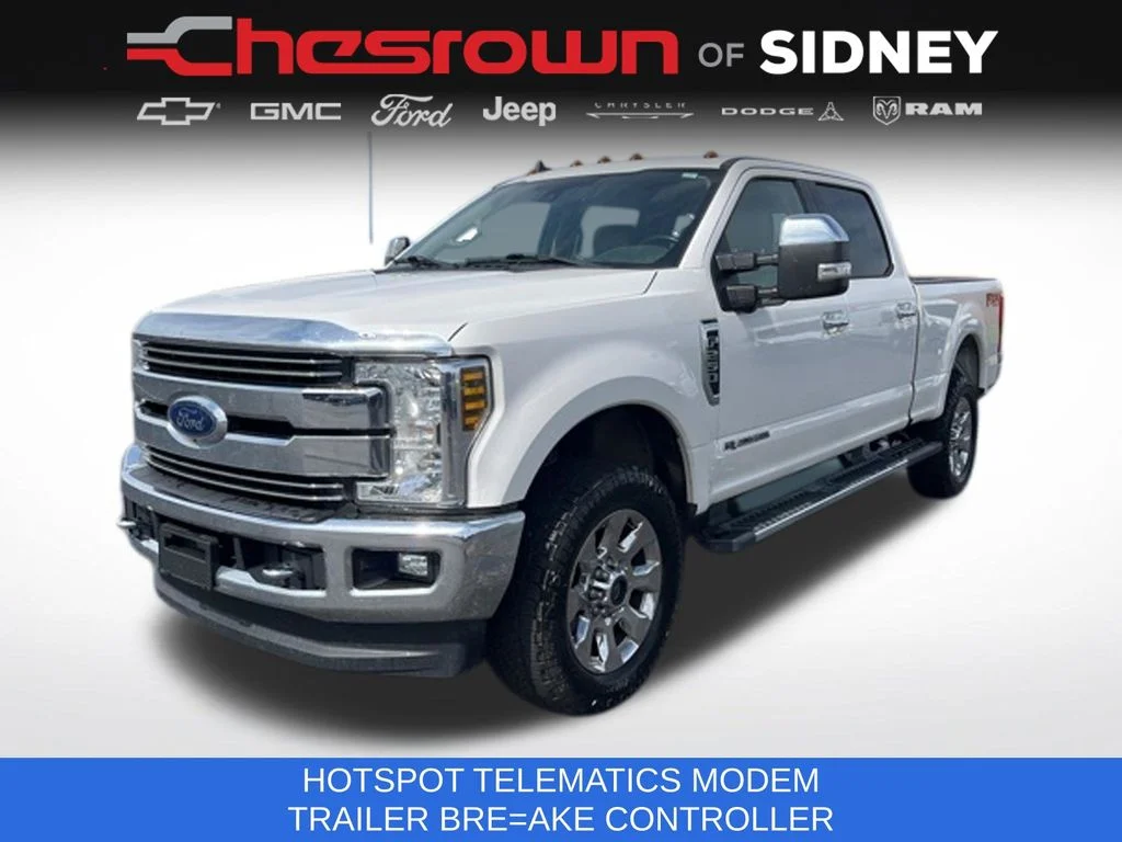 Used 2019 White Ford Lariat image 1