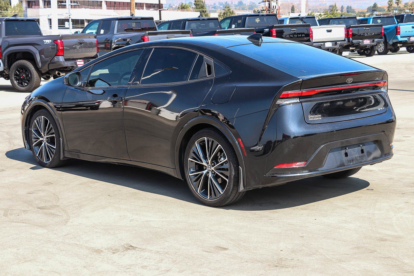 Certified Used 2024 Midnight Black Metallic Toyota LE image 4