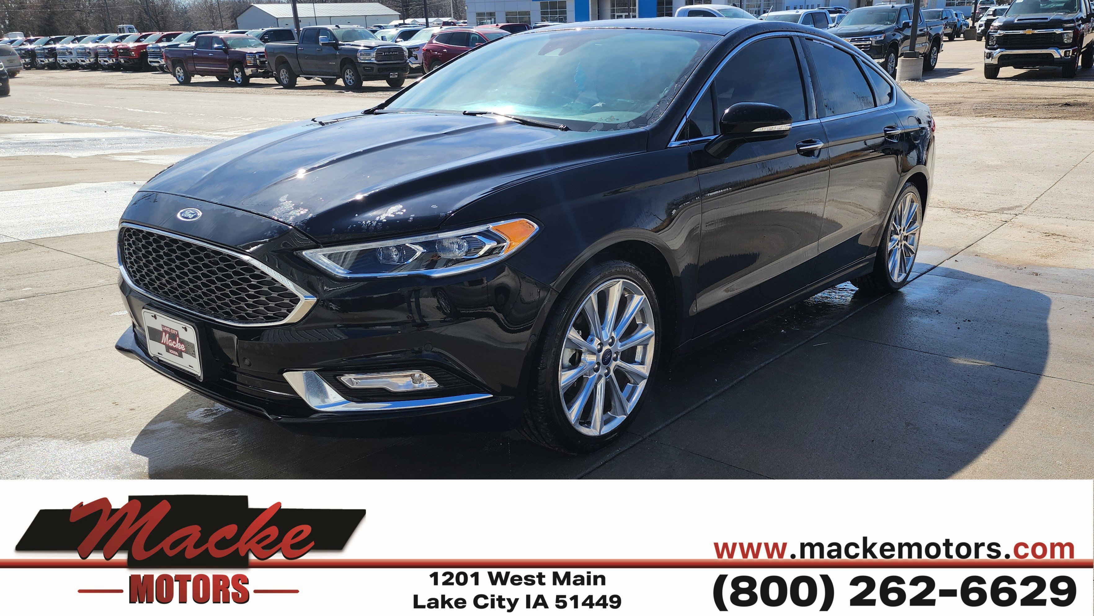 2018 Ford Fusion Platinum