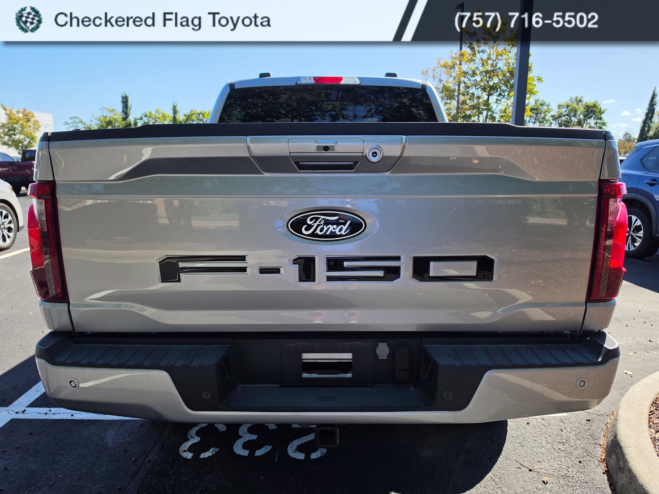 Used 2024 Iconic Silver Metallic Ford XLT image 5