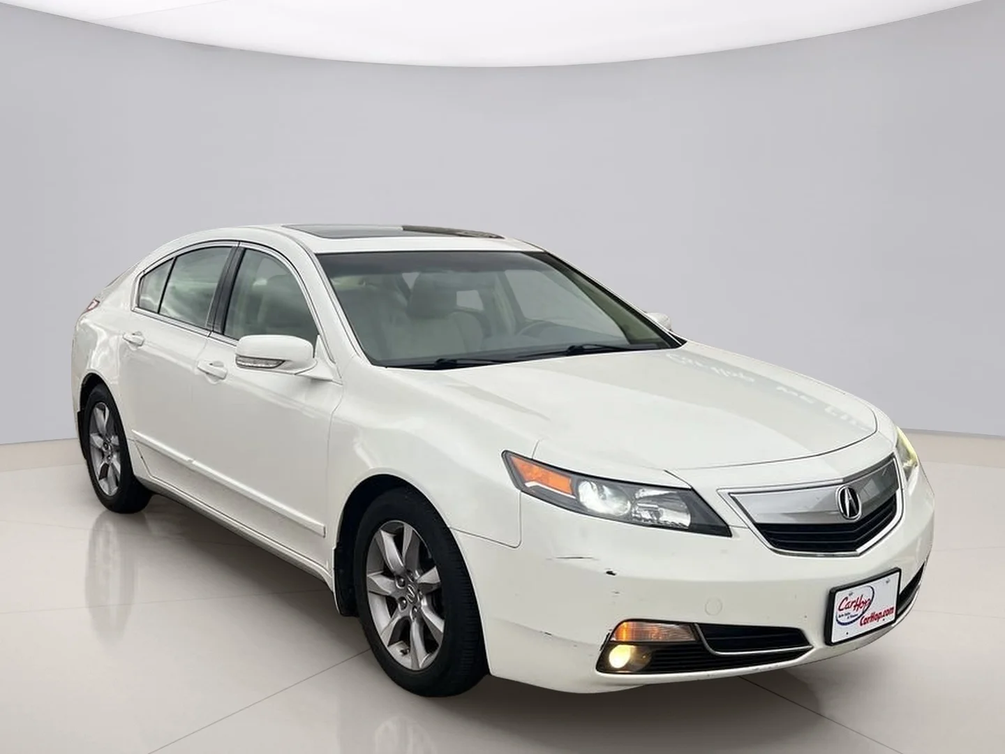 Used 2013 White Acura  image 2
