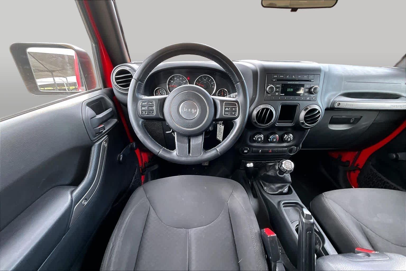 Used 2016 Firecracker Red Clearcoat Jeep Sport image 5