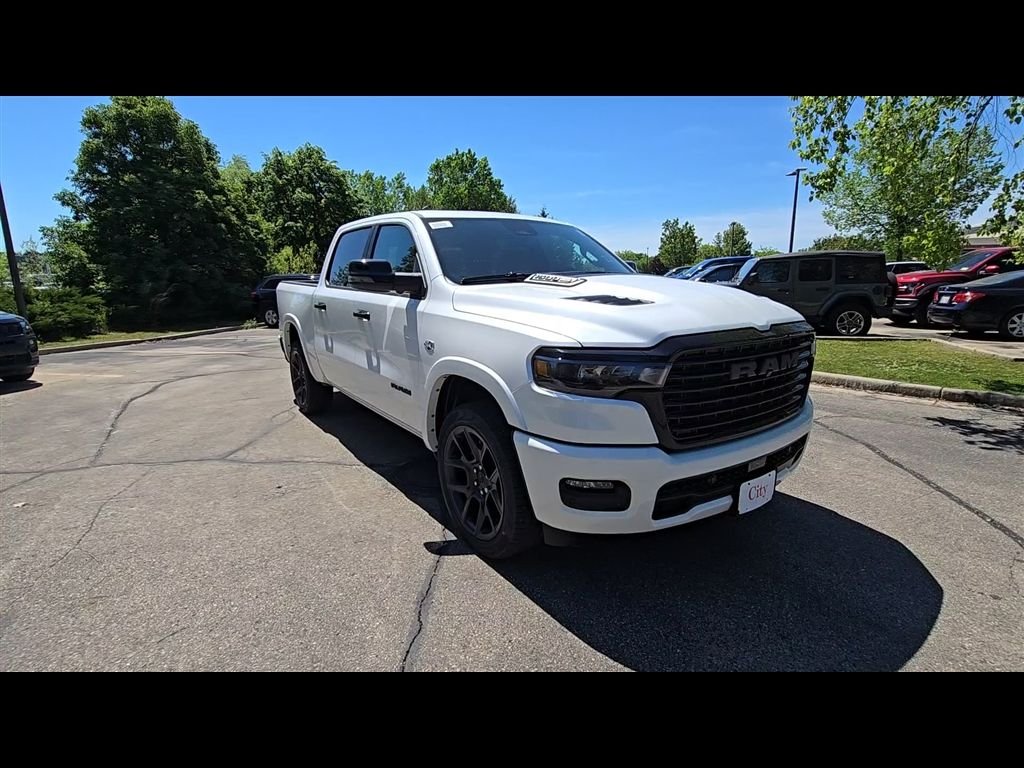 New 2026 Ivory White Tri-Coat Pearl-Coat Exterior Paint RAM Laramie image 2