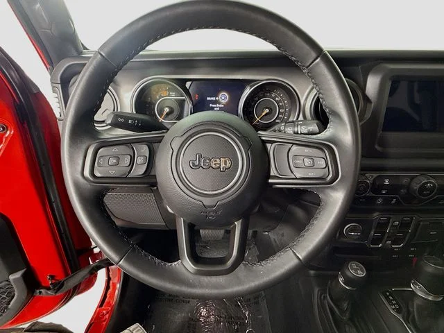 Used 2022 Red Jeep Unlimited Willys image 11