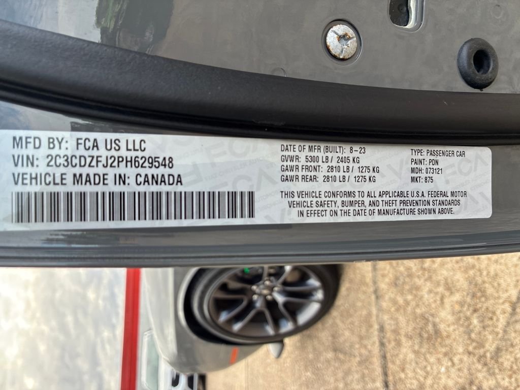 Used 2023 Gray Dodge R/T Scat Pack image 29