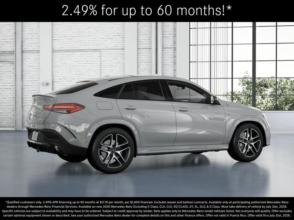 New 2026 MANUFAKTUR Alpine Grey Mercedes-Benz AMG® GLE 53 4MATIC+ Coupe image 19