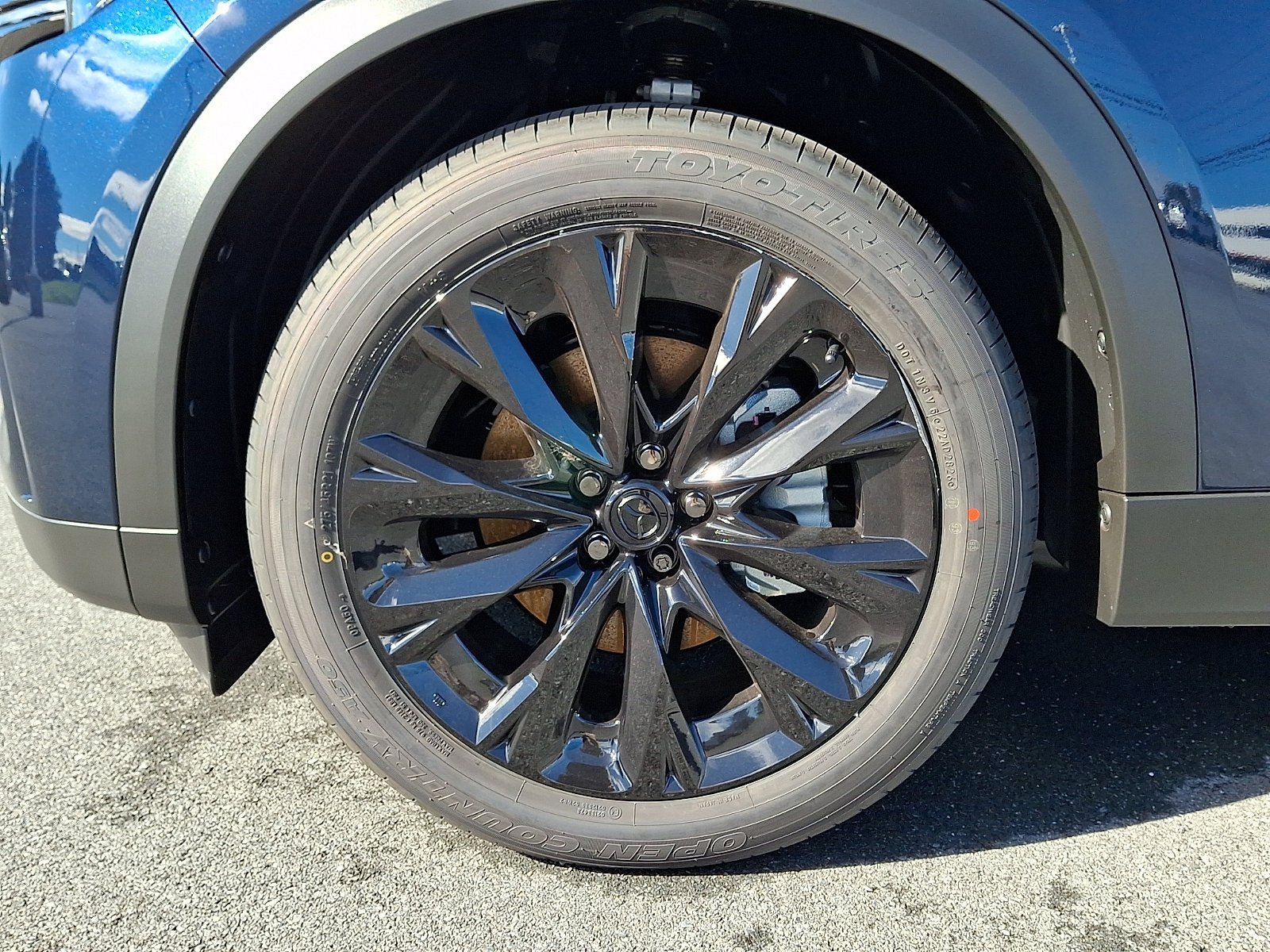 New 2026 Deep Crystal Blue Mica Mazda Premium Sport image 4