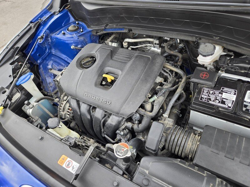 Used 2021 Blue Kia LX image 18