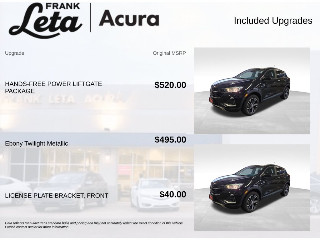 Used 2020 Ebony Twilight Metallic Buick  image 9