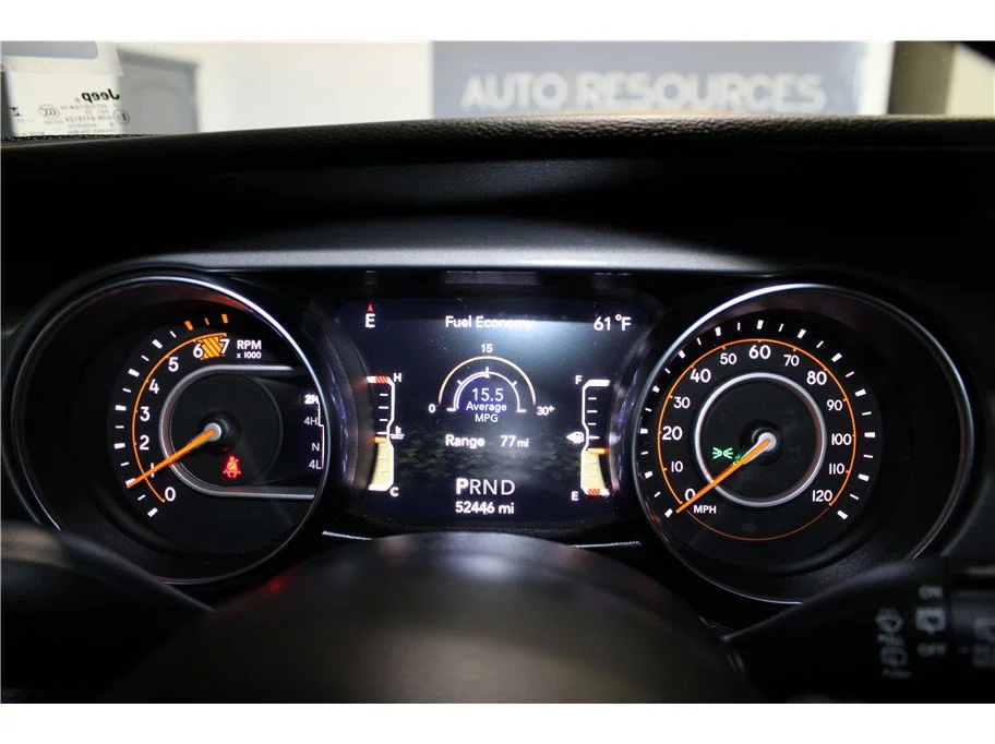 Used 2021 Black Clearcoat Jeep Unlimited Willys image 36