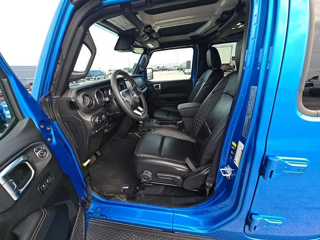 Used 2023 Blue Jeep Sahara 4xe image 5