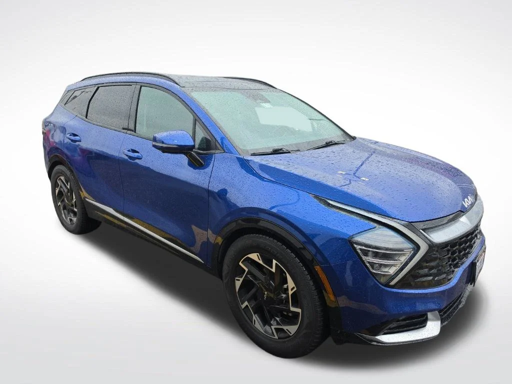 Certified Used 2023 Blue Kia SX-Prestige image 3