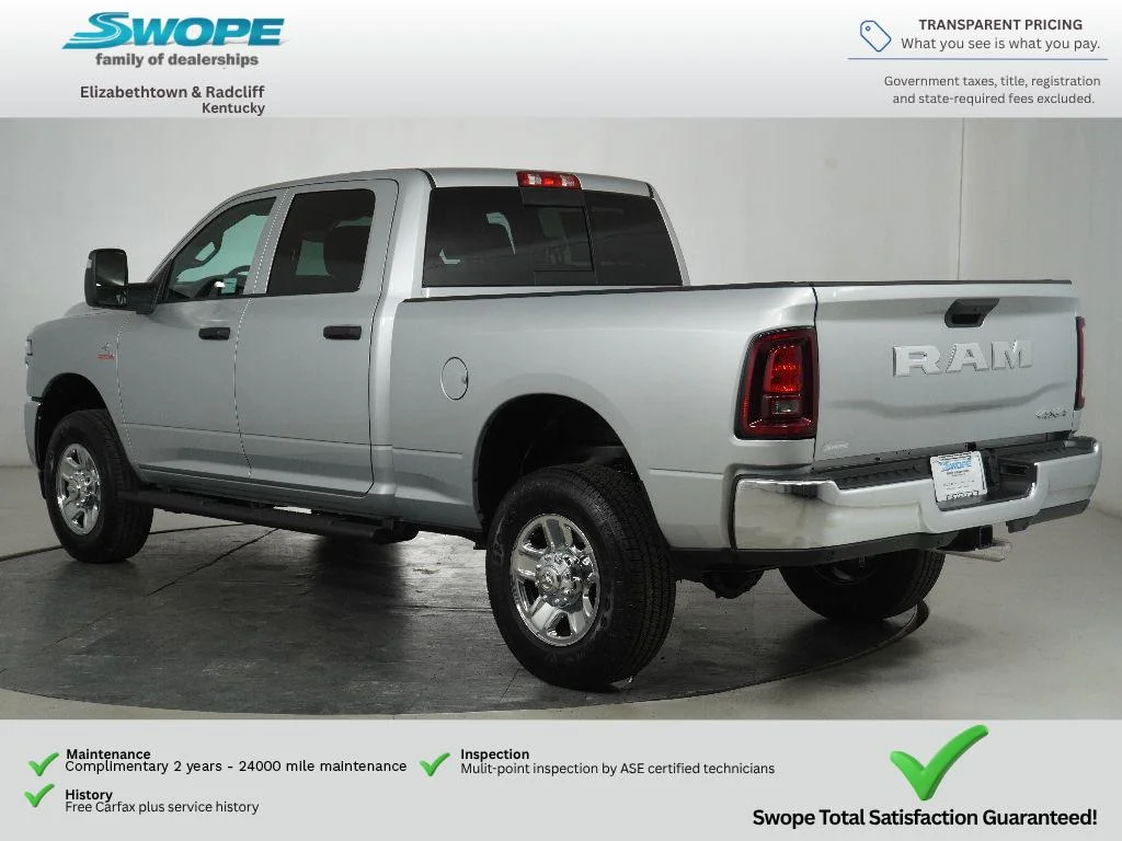 New 2026 Silver-Zynith Exterior Paint RAM Tradesman image 5