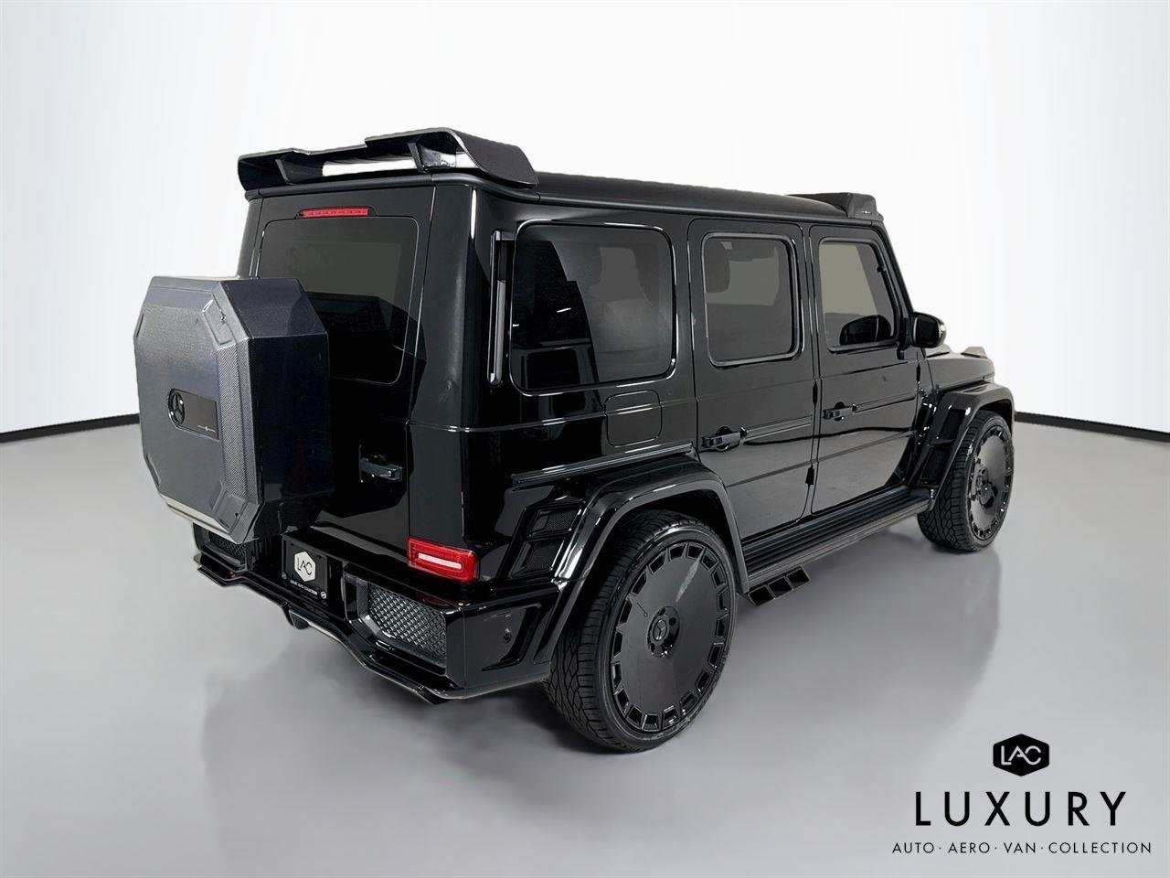 Used 2021 Black Mercedes-Benz G 550 | Carbon Widebody | Giovanna Wheels | Starlight Roof image 6