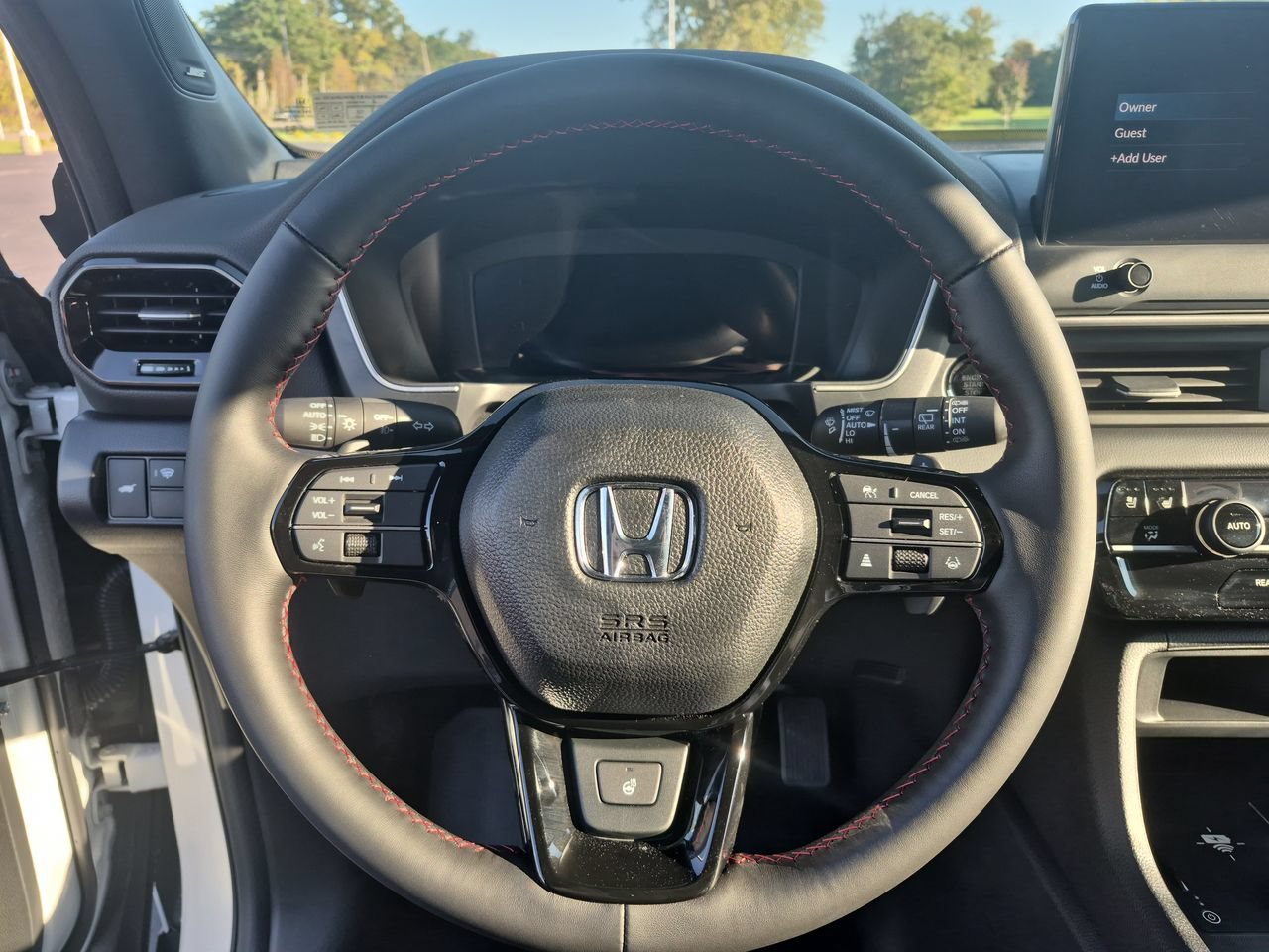 New 2026 Platinum White Pearl Honda Black Edition AWD image 14