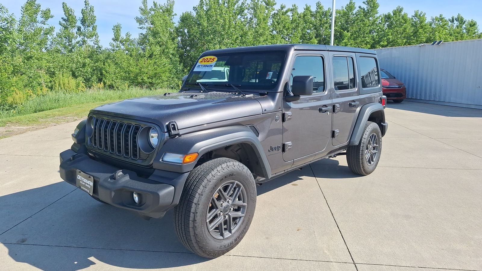 Certified Used 2025 Gray Jeep Sport S image 7