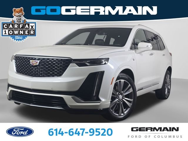 Certified Used 2024 Crystal White Tri-Coat Cadillac Premium Luxury image 3