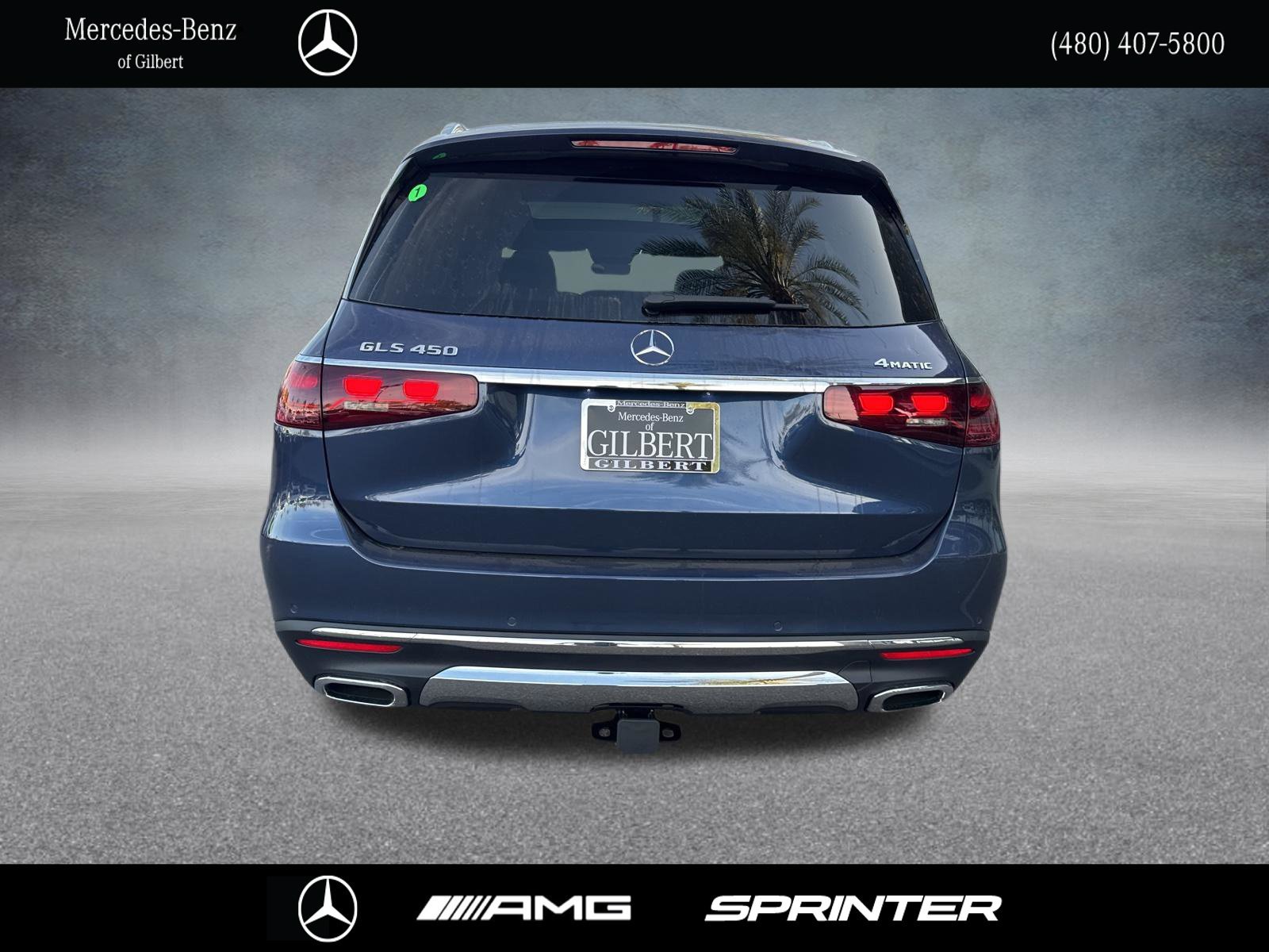 New 2026 Twilight Blue Metallic Mercedes-Benz GLS 450 image 5
