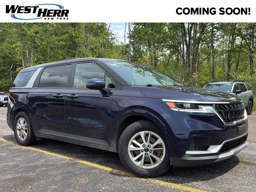 Used 2022 Deep Chroma Blue Kia LXS image 1