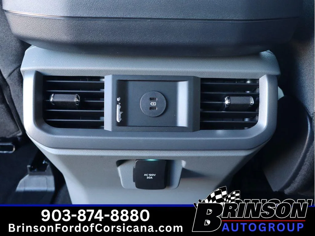 New 2025 Agate Black Metallic Ford XLT image 8