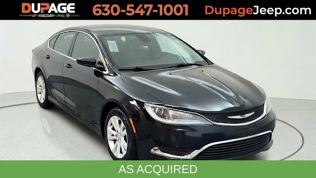 Used 2015 Black Chrysler Limited image 1