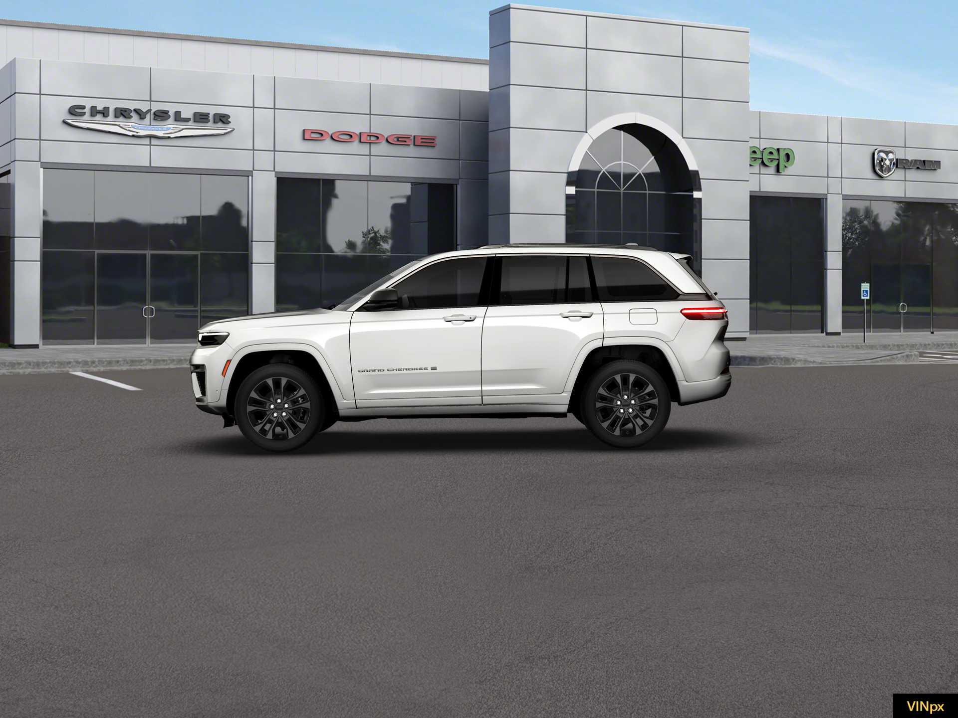 New 2026 Bright White Clear-Coat Exterior Paint Jeep Limited Reserve image 15