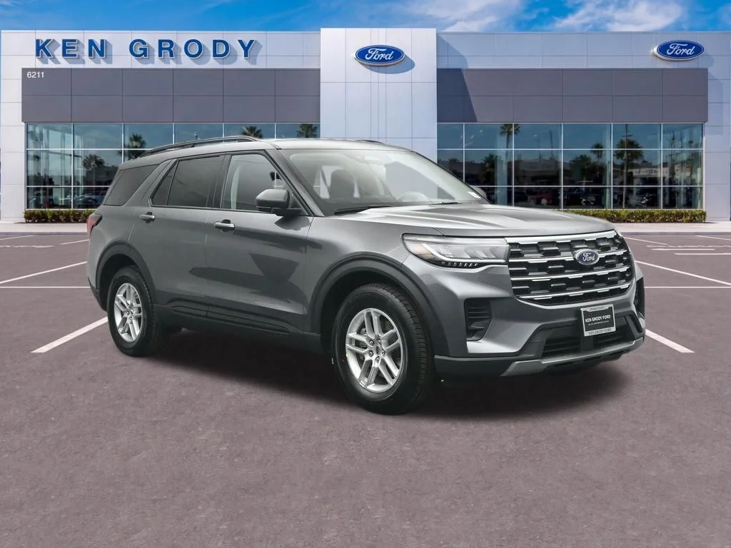 New 2026 Carbonized Gray Metallic Ford Active image 1