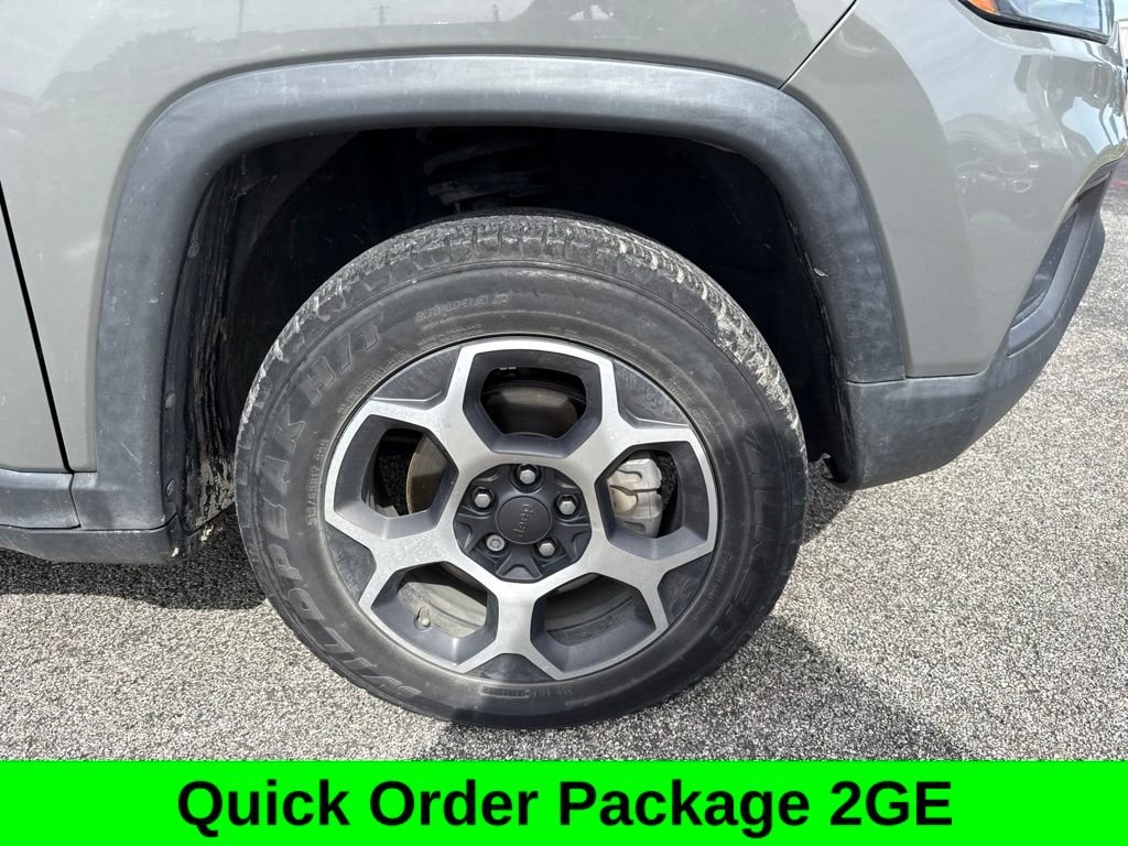 Certified Used 2022 Gray Jeep Trailhawk image 2